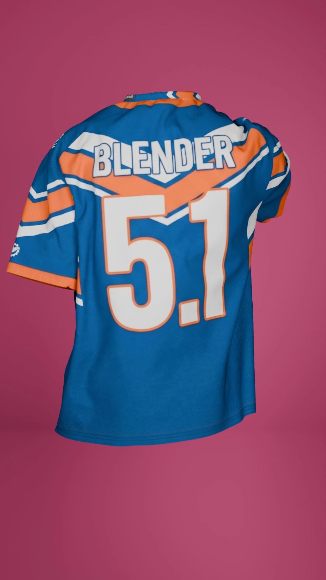 BLENDER 5.1 — back view