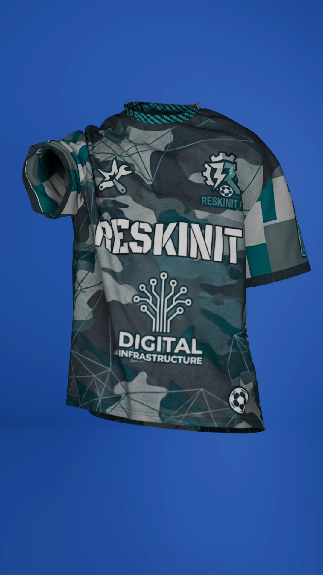 Digital camo strip